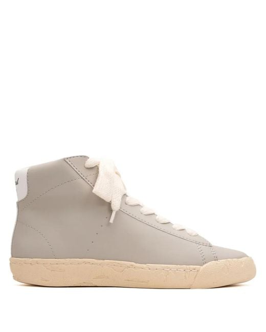 General Scale. Natural Murray High-Top Sneakers for men