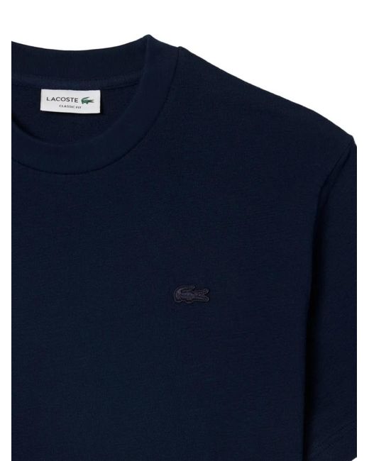 Lacoste Blue Logo-Patch T-Shirt for men