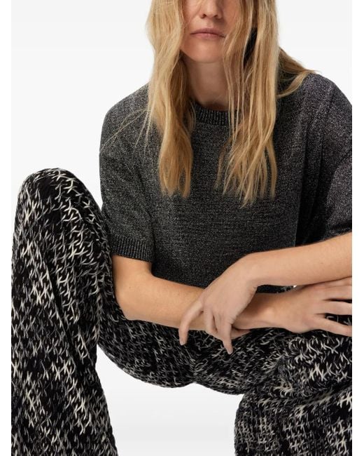 Missoni Black Printed Trousers