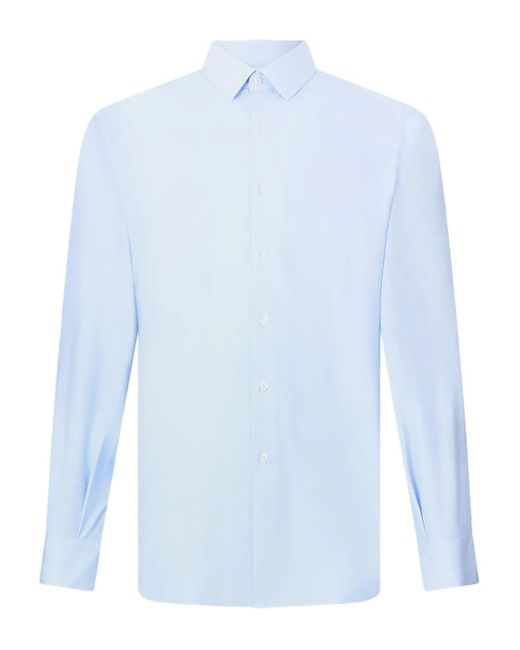 Liu Jo Blue Long-Sleeve Shirt for men