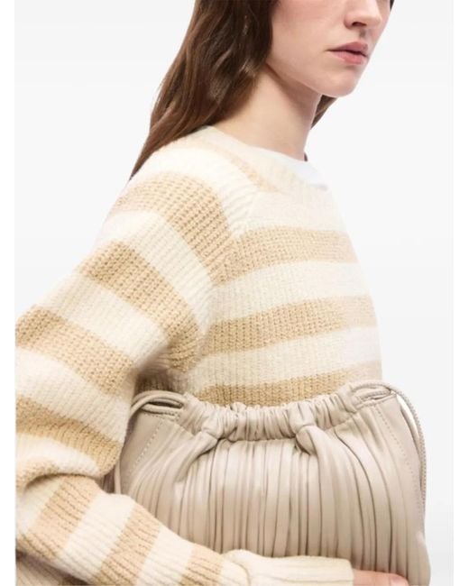 Pull Frixel À Rayures Boss en coloris Natural