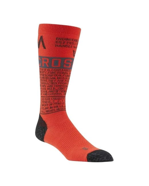 Reebok Red X Crossfit Crew Socks for men