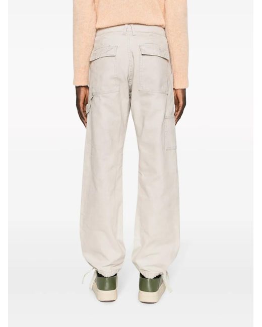 Rhude Natural Chevron Painter Pants for men