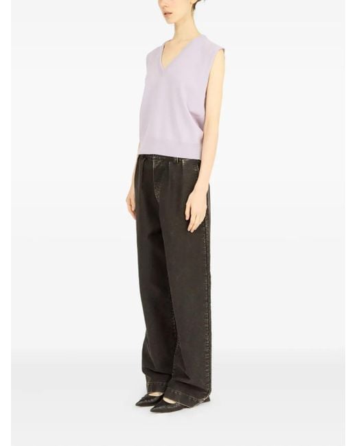Maison Margiela Pink Knitted Vest