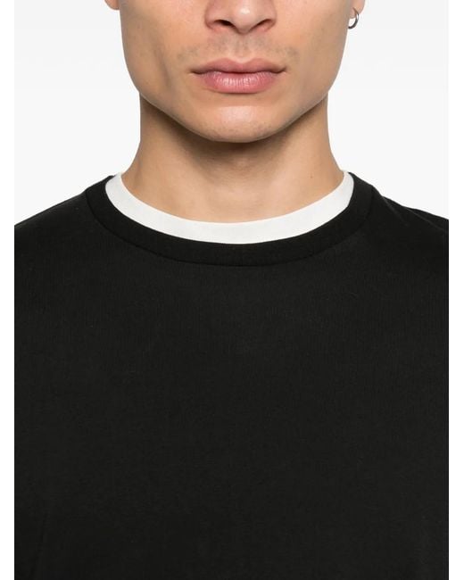 The Row Black Leon Cotton T-Shirt for men