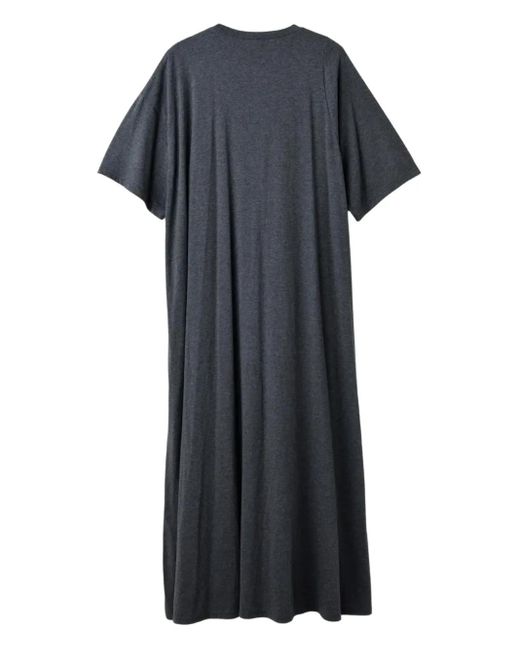 ENFOLD  LAYERED DRESS Enfold Layered-Effect T-Shirt Dress in Black | Lyst