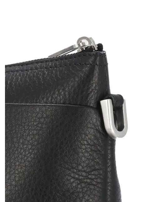 Rick Owens Black Adri Zip-Fastening Shoulder Bag