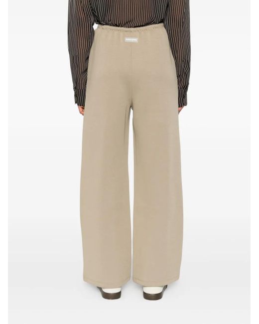 Patrizia Pepe White Drawstring Trousers