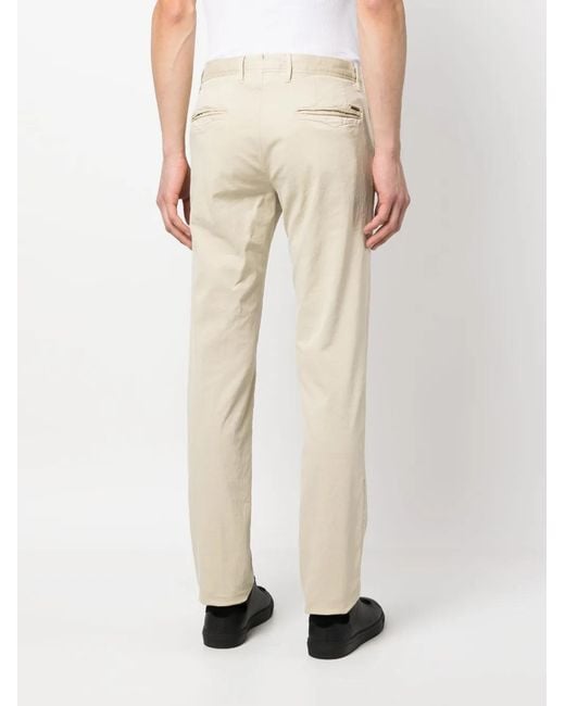 Incotex Natural Tapered-Leg Chino Trousers for men