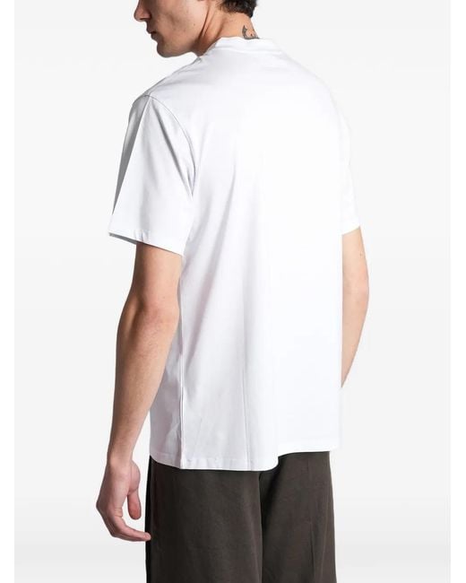Salvatore Santoro White Short-Sleeve T-Shirt for men
