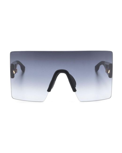 DSquared² Blue Shield-frame Sunglasses for men