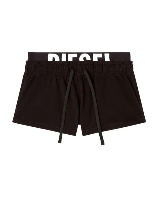 DIESEL Miranda-D-Pop ショートパンツ Black