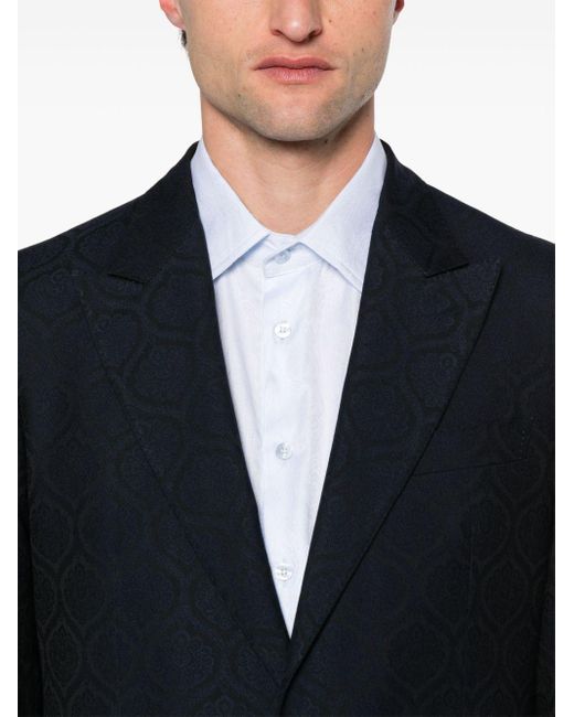 Etro Black Single-breasted Suit for men