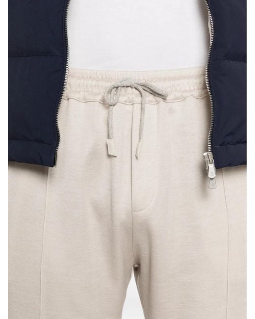 Eleventy White Pantalon À Lien De Resserrage for men