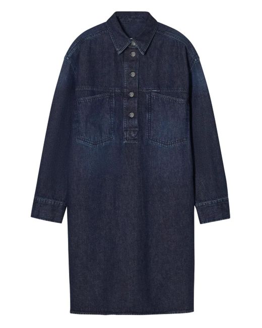 Closed Blue Denim Shirt Dress