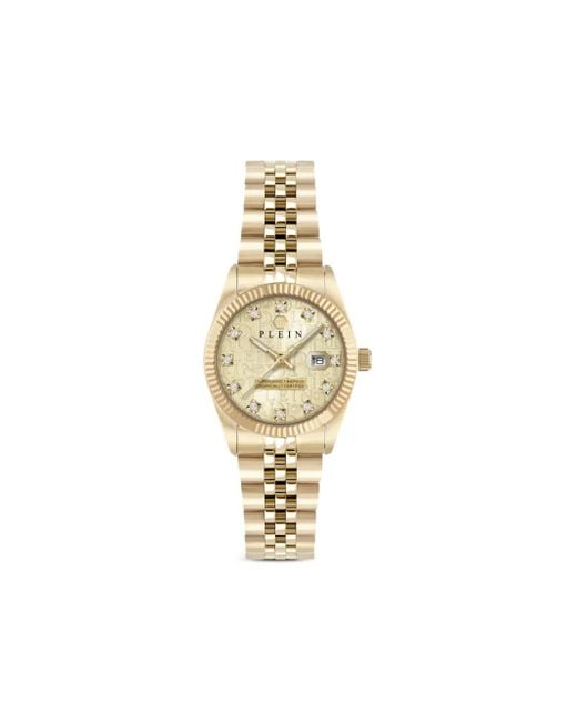 Philipp Plein Metallic Date Superlative 34Mm