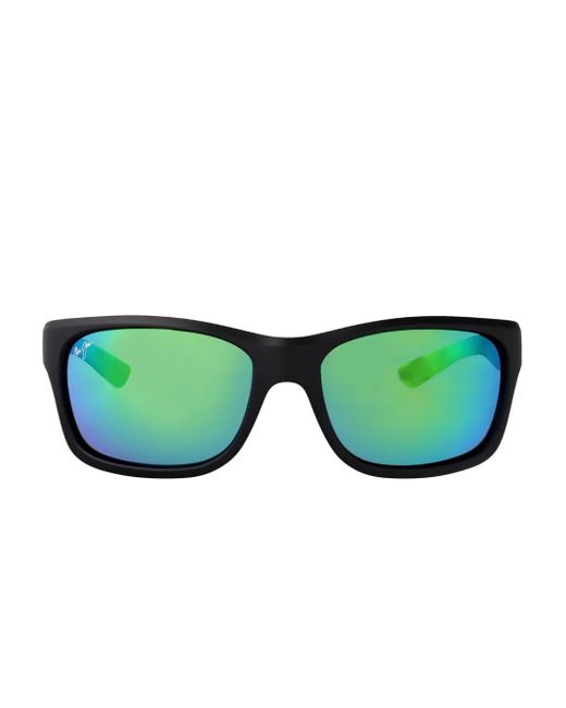 Lunettes De Soleil À Monture Rectangulaire Maui Jim pour homme en coloris Green