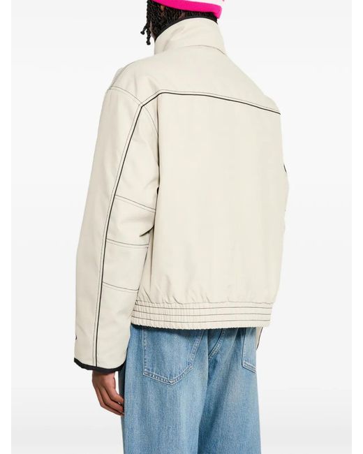 Stussy Natural Contrast-Stitch Built Jacket for men