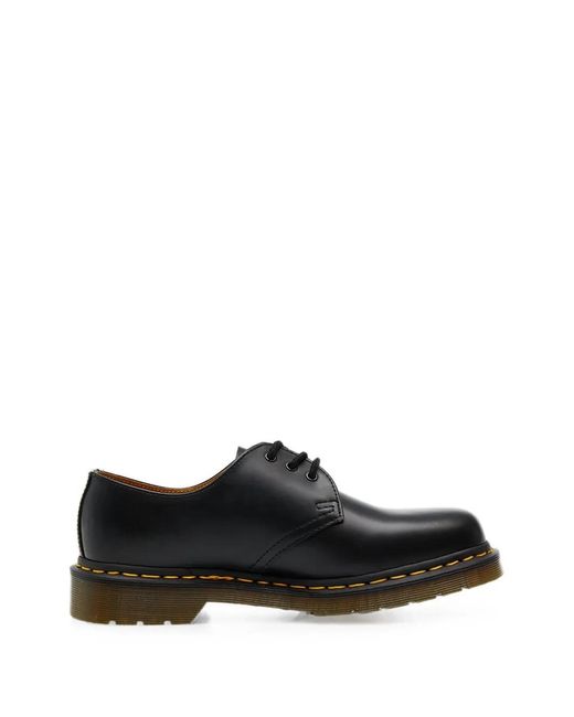 Dr. Martens Black 1461 Smooth-Leather Oxford Shoes