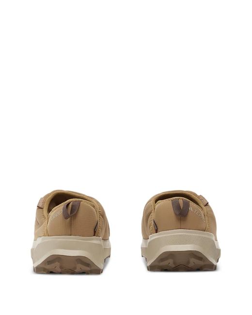 Adidas White Terrex Quilted Slip On Sneakers for men