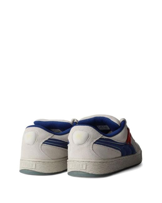 メンズ PUMA X Ghostbuster Stay Puff Suede Xl "white/blue" スニーカー