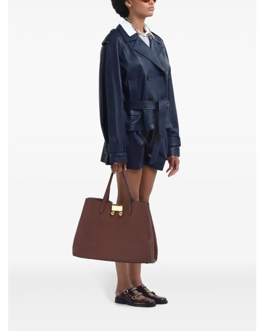 Marni Blue Double-Breasted Jacket