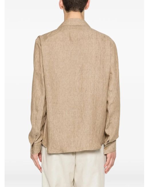 Briglia 1949 Natural Linen Shirt for men