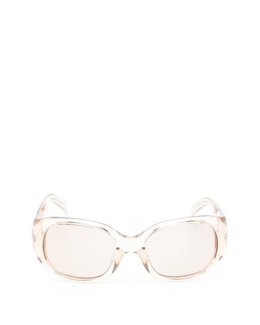 Chimi Natural Halo Rectangle-Frame Sunglasses