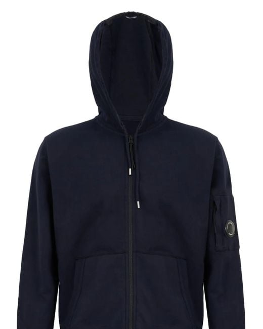 Sudadera con capucha y cremallera C P Company de hombre de color Blue
