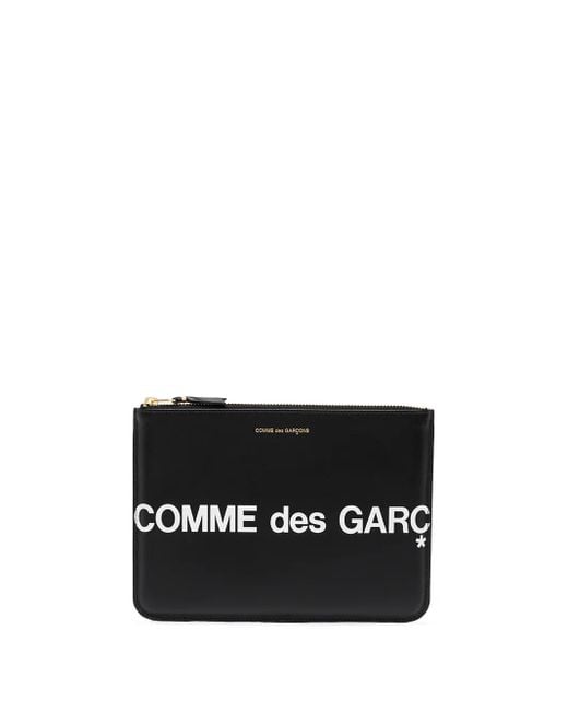 Comme des Garçons Black Huge-Logo Wallet
