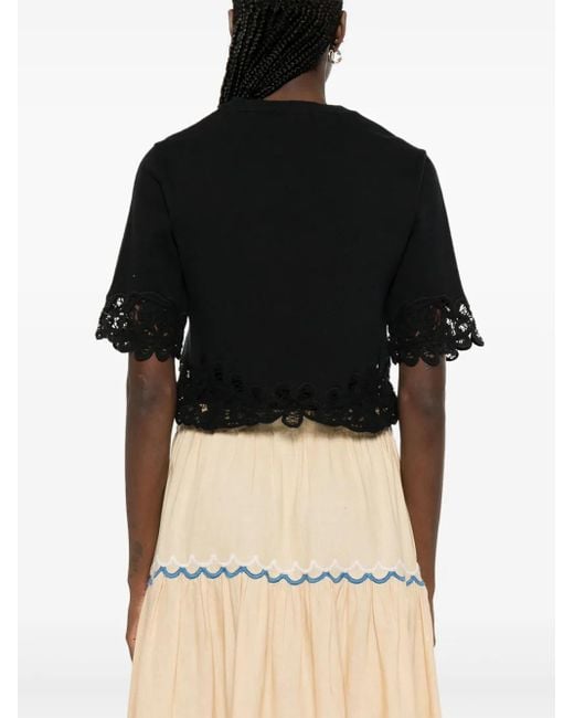 T-Shirt Elke Sea en coloris Black