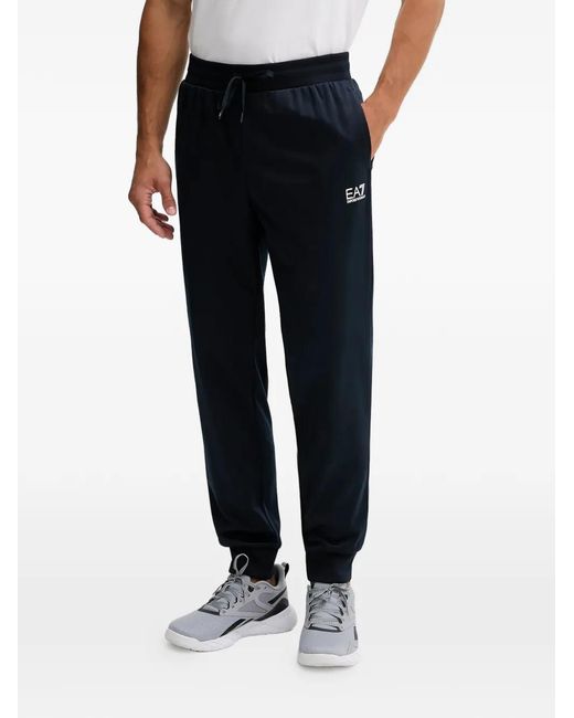 EA7 Blue Survêtement À Détail De Logo for men