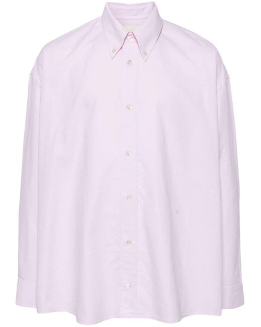 Studio Nicholson Katoenen Shirt in het Pink voor heren