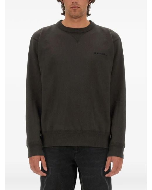 Isabel Marant Black Logo Sweatshirt for men