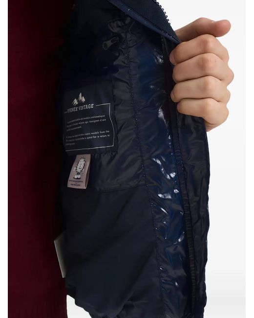 Pyrenex Blue Zip-Fastening Puffer Jacket for men
