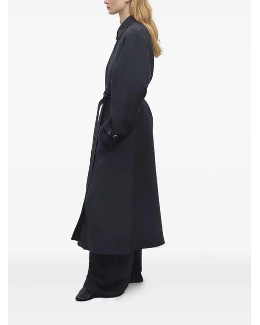 The Row Black Ryo Coat