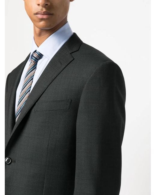 Corneliani Wollen Pak in het Black voor heren