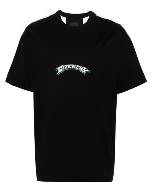 Camiseta con dragón estampado Givenchy de hombre de color Black