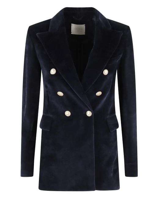 Blazer con doble botonadura Circolo 1901 de color Blue