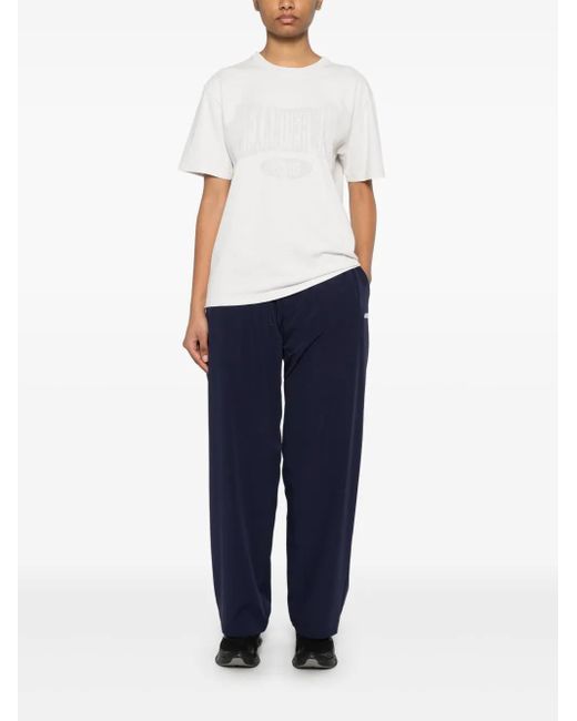 Autry Blue Logo-Print Sweatpants