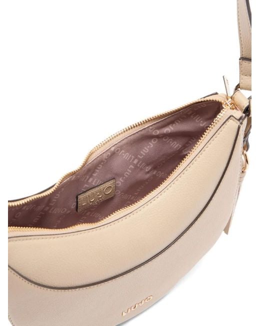 Liu Jo White Medium Tassel Crescent Cross Body Bag