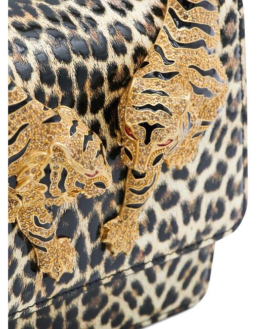 Roberto Cavalli White Roar Tote Bag