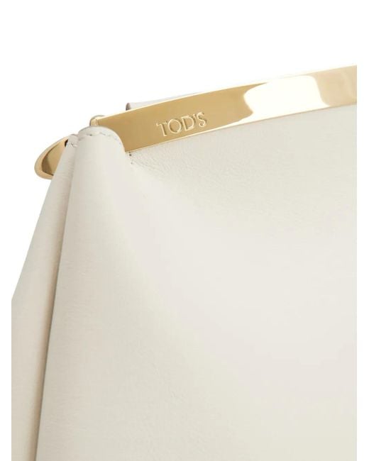 Tod's Natural Trim Clutch Bag