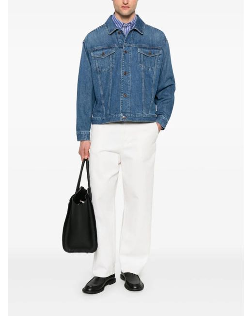The Row Blue Seb Jacket for men