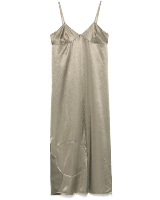Societe Anonyme Natural Patch-Detail Midi Dress