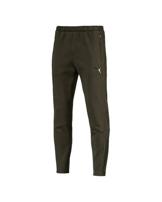 PUMA Gray Evostripe Track Pants for men