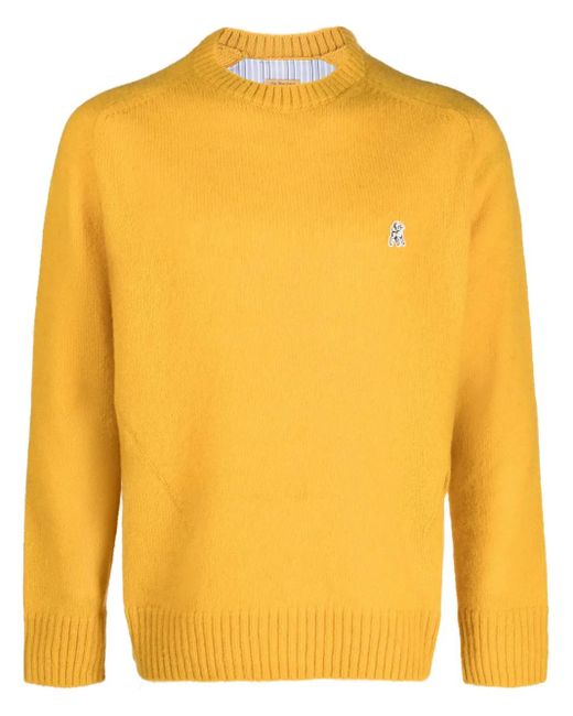 Undercover Wollen Trui in het Yellow voor heren