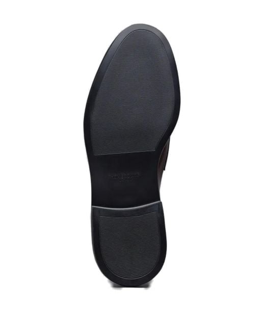 Thom Browne Brown Penny Leather Loafers for men
