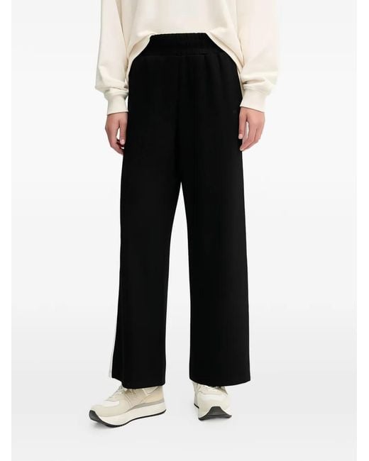 DKNY Black Pantalon À Bandes Latérales
