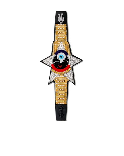 Walter Van Beirendonck スターアイ ブレスレット White